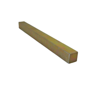 1/8X1/4 Inch Key Steel 12 Inch Long Zinc Plated Steel