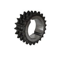 57 Tooth BS Sprocket 12B 3/4 Inch Pitch Triplex Taper Lock Centre