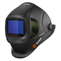 Tecmen® FreFlow V3 PAPR Helmet Only Flip Front / Grinding Visor 950S ADF Variable Shade 5-13