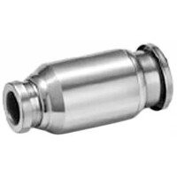 23-004R-0806 1/2x3/8 Tube Stainless Steel Push-In Double Union