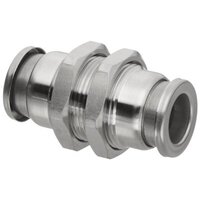 23-031-08 1/2 Tube Stainless Steel Push-In Bulkhead Union