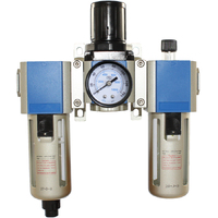 26-GMB300-04 1/4 BSP Filter + Regulator + Lubricator. 300 Series