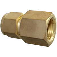 29-B010-1616 #10B 1''x1'' BSPT Brass Female Connector (54DSABR16-16) - Twin Ferrule Bi-Lok® Fitting