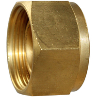 29-B056-02 #56B 1/8 Brass Tube Plug (Caps Tube End of Body) - Twin Ferrule Bi-Lok® Fitting