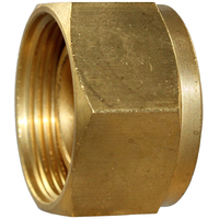 29-B056-03 #56B 3/16 Brass Tube Plug (Caps Tube End of Body) - Twin Ferrule Bi-Lok® Fitting