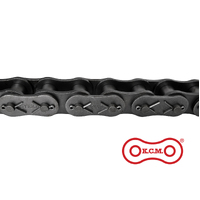 80-1COT KCM Premium Roller Chain 1 Inch Pitch Cottered ASA Simplex - Price per 10' Roll