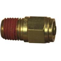 88-M003-0602 6mm Tube x 1/8 BSPT D.O.T. Air Brake Push-In Male Connector