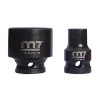 M7 Impact Socket, 1/2" Dr 6 Point, 1-3/16"