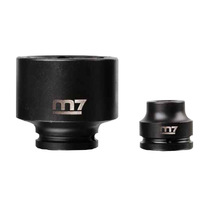 M7 Impact Socket, 1" Dr 6 Point, 125mm