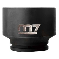 M7 Impact Socket, 1-1/2" Dr 6 Point, 34mm