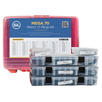 Mega Metric O-Ring Kit Nitrile 70 Durometer Shore A