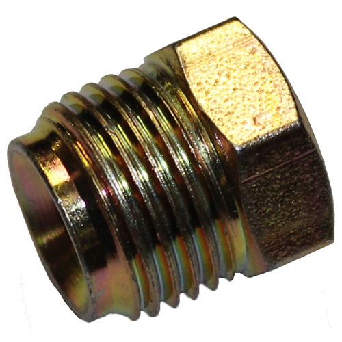 0166-03 #66 3/16 Tube Inverted Flare Plug (01-6601)