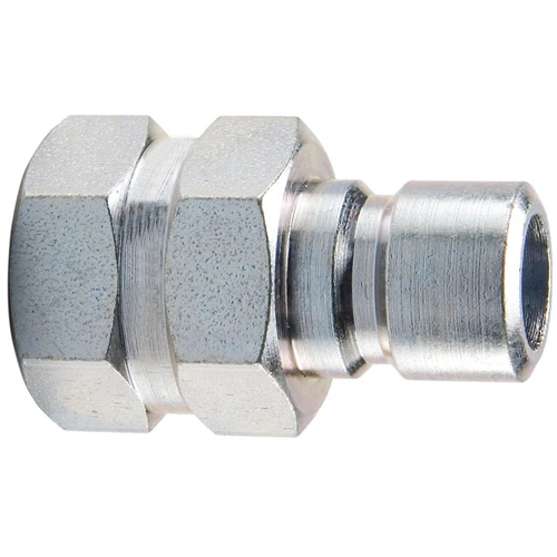 08-PN4-N04F 1/4 NPT Female PIM Nipple (1/4 Body)  (steel)