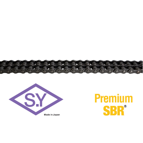 100H-2 SY Premium Roller Chain 1-1/4 Inch Pitch Heavy ASA Duplex - Price per 10' Roll