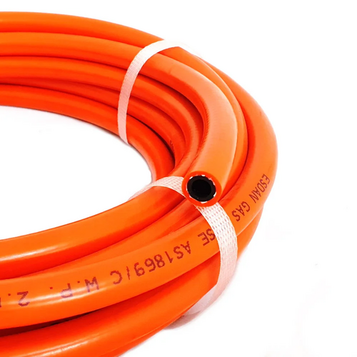 13-LPG05-100 5mm LPG Hose Orange - 100m Coil