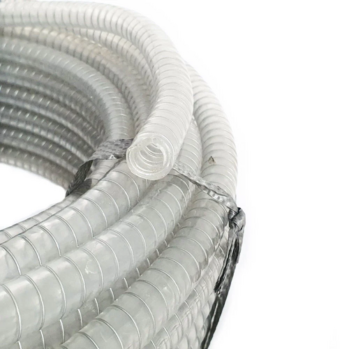 13-SWHS08-030 1/2 (12mm)  Steel Wire Helix Suction Hose - 30m Coil