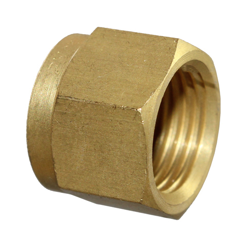 29-B002-10 #2B 5/8 Brass Tube Nut - Twin Ferrule Bi-Lok® Fitting