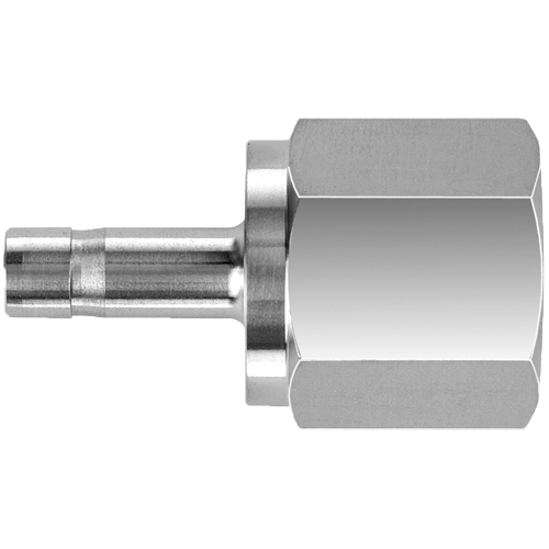 29-S272F-0204 #72FSS 1/8x1/4 NPT 316SS Female Adaptor - Twin Ferrule Superlok® Fitting