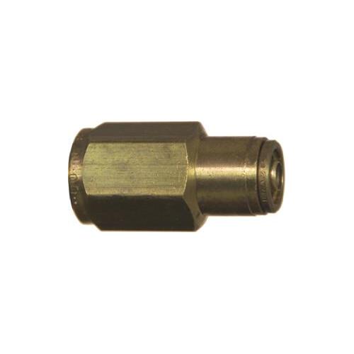 88-010-0402 1/4 Tube x 1/8 NPT D.O.T. Air Brake Push-In Female Connector