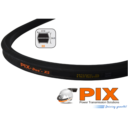 BB68 PIX Double Sided Vee Belt