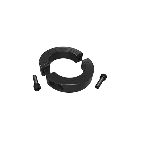 FSC-1-1/4-SP Shaft Collar 2pc Split (Clamp Type) 1-1/4 Inch Bore Steel Black Oxide Coated