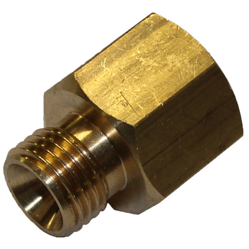 0138F-0404 #38 1/4 BSPP Male Coned x 1/4 BSP Female Adaptor (01-3806F)