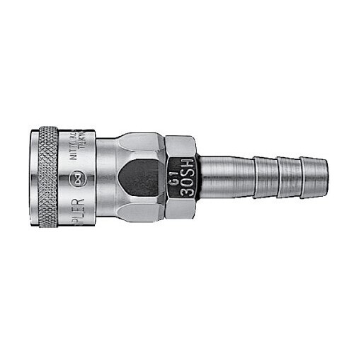 08-NHB-20SH 1/4 Hose Brass Hi-Cupla Socket