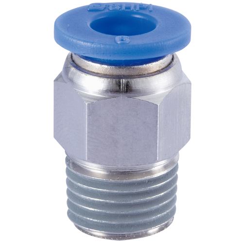 20-M003-1204 QFM3 12mm Tube x 1/4 BSPT Push-In Male Connector