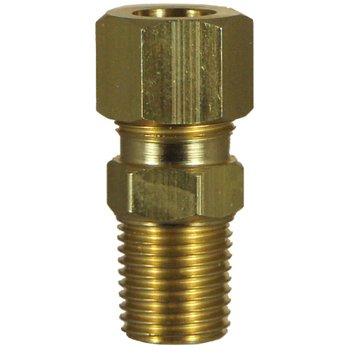 0103-1012 #3 5/8 Tube x 3/4 BSPT Male Connector (01-.322)