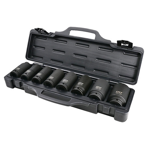 M7 Impact Deep Socket Set, 3/4" Drive, 8Pce, 21 - 41mm