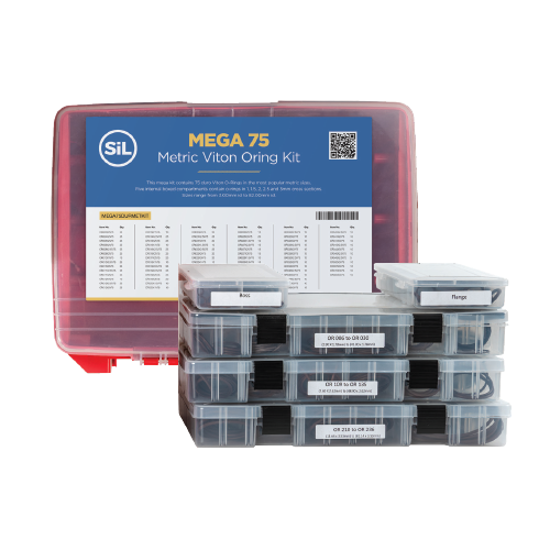 Mega Metric O-Ring Kit Viton 75 Durometer Shore A