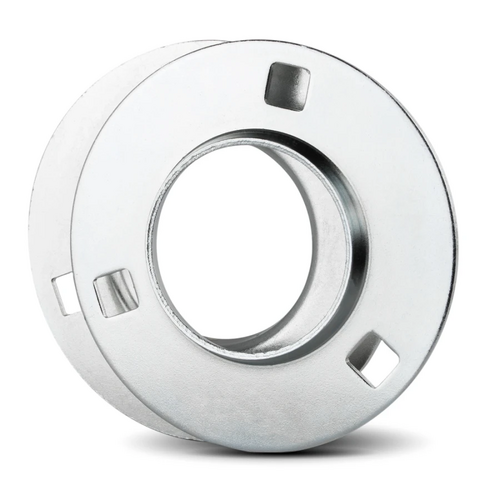 PF209G Economy 4 Bolt Round Flanged Bearing Housing per pair - Greaseable