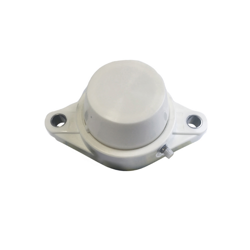 PL-FL208 Economy Thermoplastic 2 Bolt Flanged Bearing Housing incl. End Cap