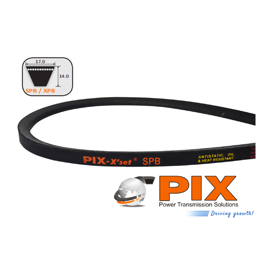 SPB1250 PIX Wrapped Wedge Vee Belt