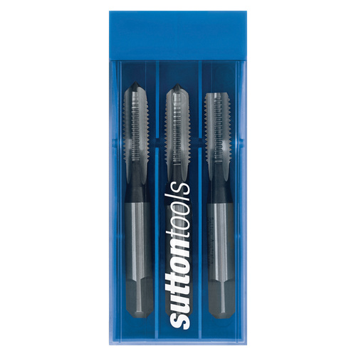 Sutton Tap Set T901 M2X0.4 3 Pce Straight Flute ISO529 HSS