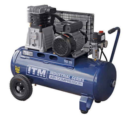 ITM Air Compressor, Belt Drive, 3.0hp 50Ltr FAD 318L/Min