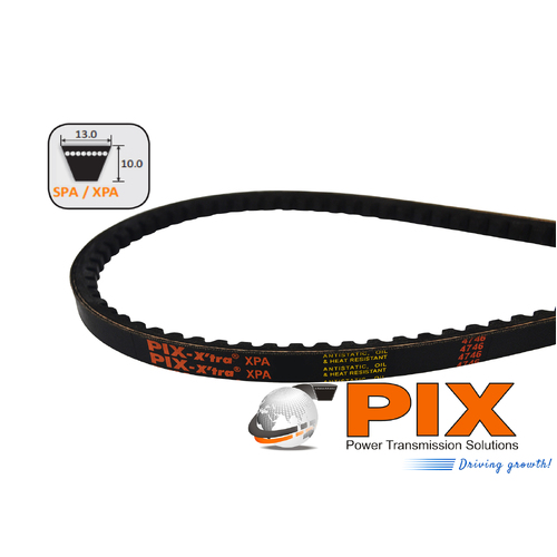 XPA1150 PIX Wrapped Wedge Cogged Vee Belt